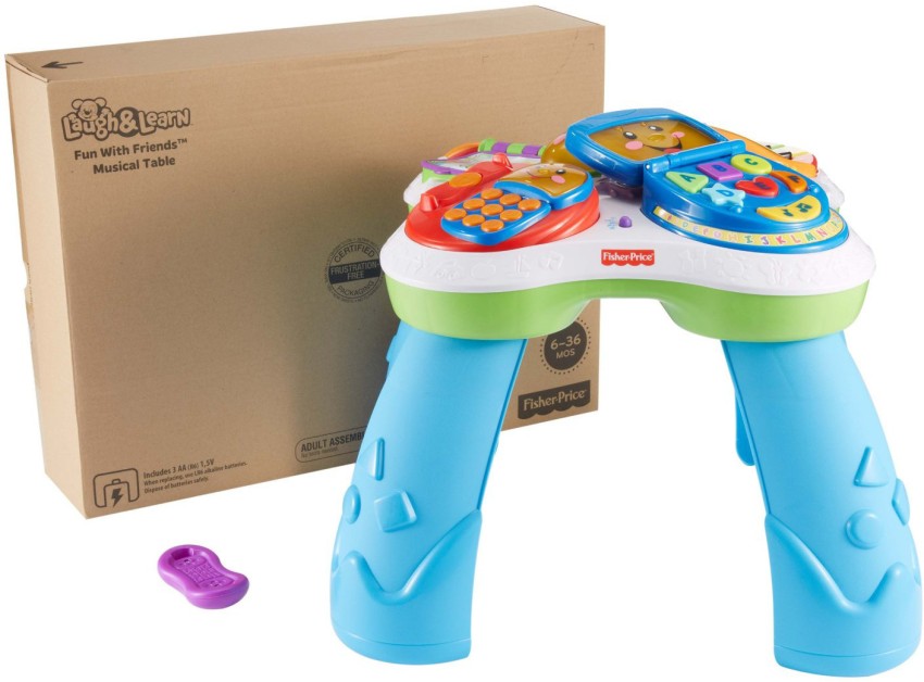 Fisher price laugh and learn fun with friends musical on sale table