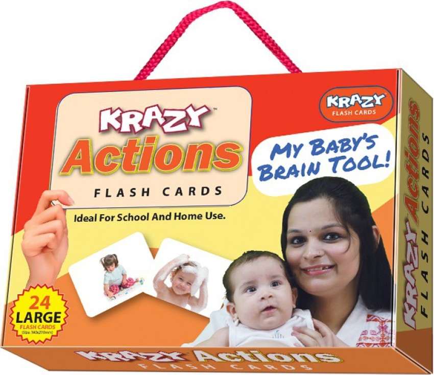 Actions - Baby Flash Cards - 24 Cards