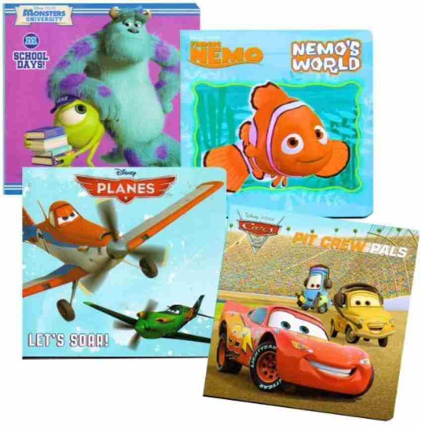 DISNEY Favorites Board Books Planes Finding Nemo Cars