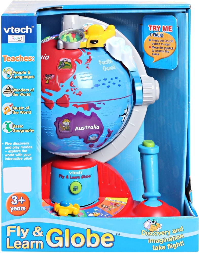 Vtech Fly And Learn Globe Interactive Educational Talking Toy