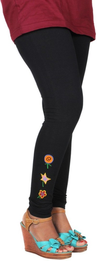 Ladies Embroidered Leggings at Best Price in Thane