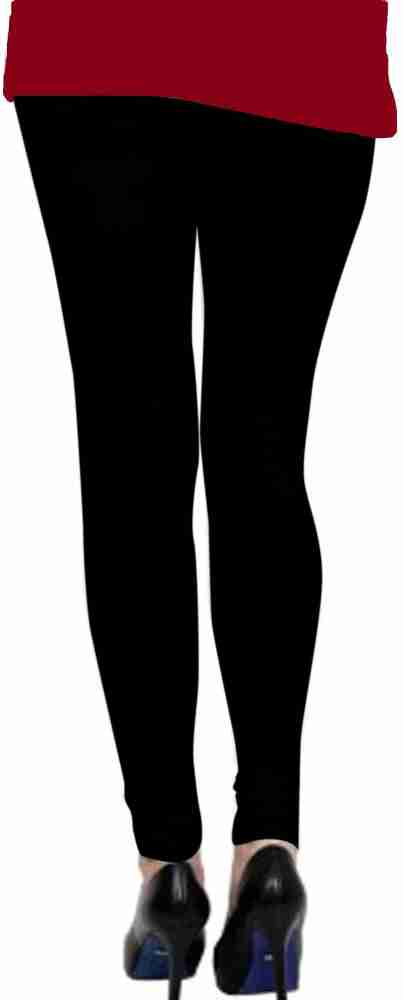 Lux Lyra Ankle Length Black Leggings free Size for Woman – Stilento