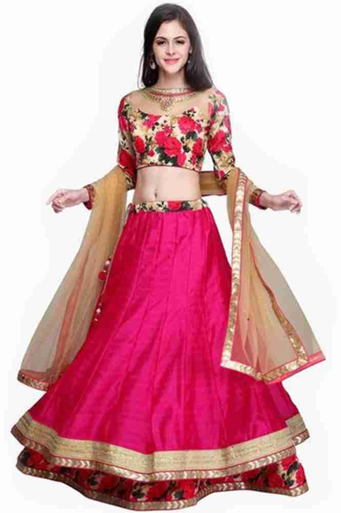 Nine colours lehenga choli online