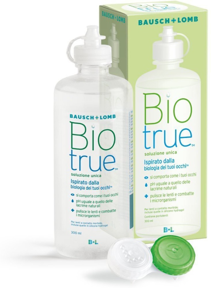 BAUSCH & LOMB BIO TRUE-300 ML Cleaning Solution Price in India - Buy BAUSCH  & LOMB BIO TRUE-300 ML Cleaning Solution online at