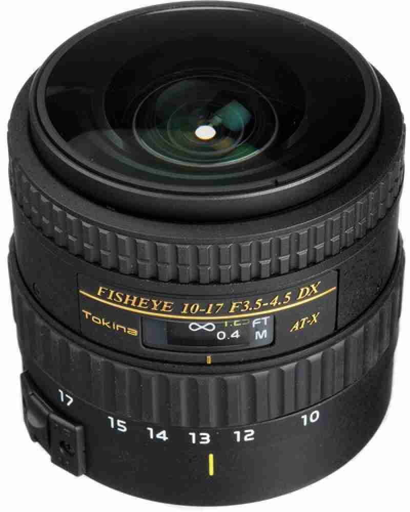 Tokina 10-17mm F3.5-4.5 AT-X107 FX Fisheye Fisheye Zoom Lens