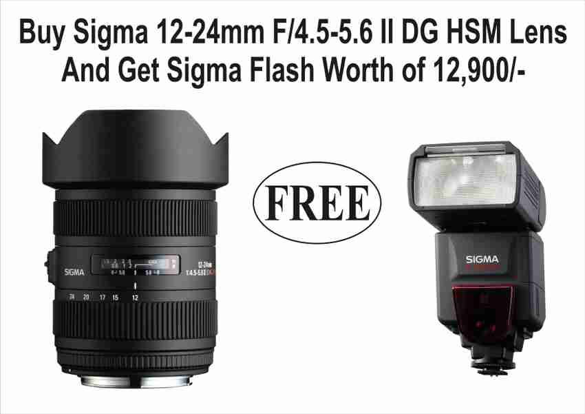 SIGMA 12 - 24 mm f/4.5 - 5.6 II DG HSM Wide-angle Prime Lens