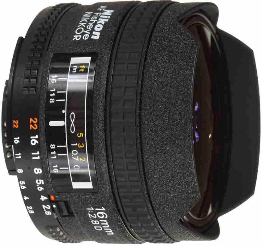 NIKON AF Fisheye-Nikkor 16 mm f/2.8D Fisheye Prime Lens - NIKON