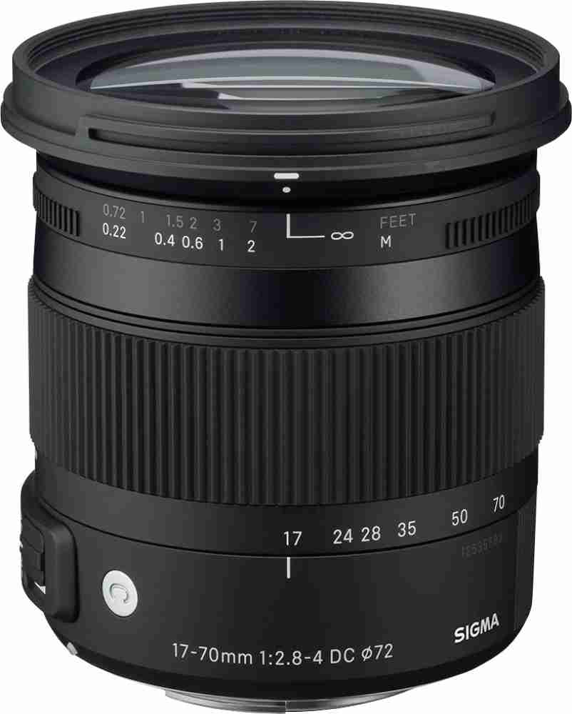 SIGMA 17 - 70 mm f/2.8 - 4 DC Macro OS HSM Contemporary Macro Zoom