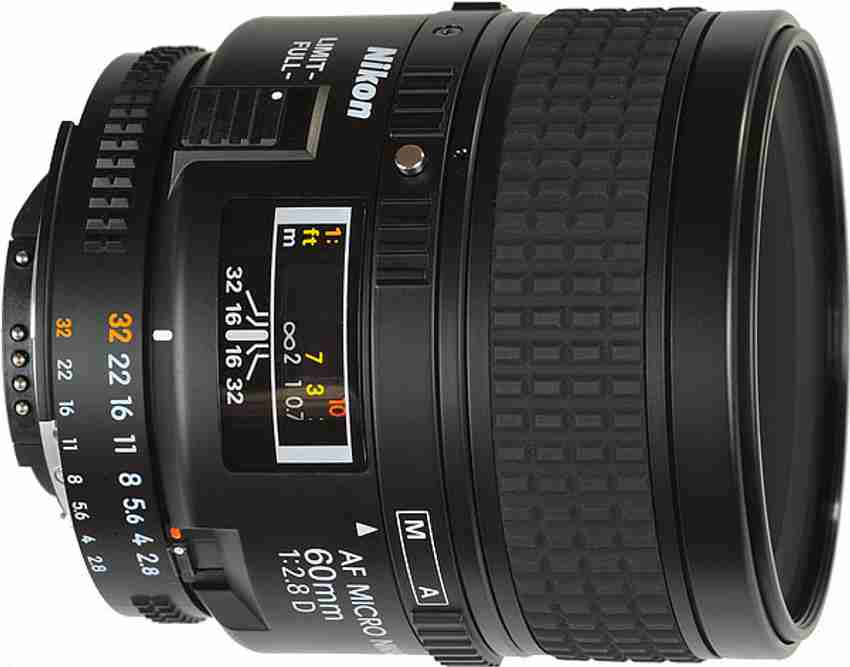 NIKON AF Micro-Nikkor 60 mm f/2.8D Macro Prime Lens - NIKON NIKON AF Micro-Nikkor 60 mm f/2.8D Macro Prime Lens - NIKON
