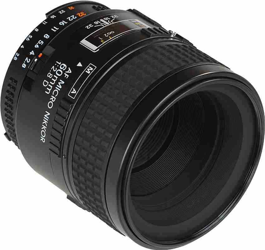NIKON AF Micro-Nikkor 60 mm f/2.8D Macro Prime Lens - NIKON 