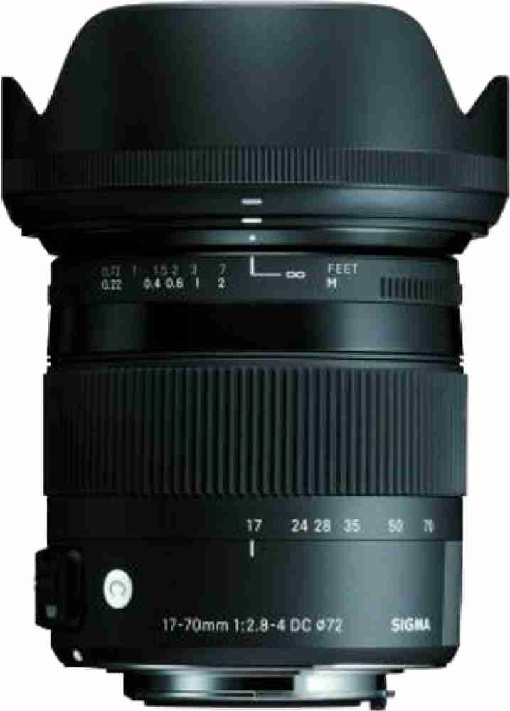 SIGMA 17 - 70 mm f/2.8 - 4 DC Macro OS HSM Contemporary Macro Zoom Lens
