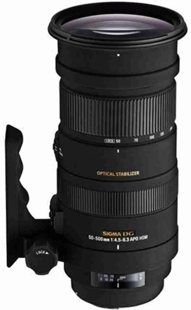 SIGMA 50 - 500 mm F4.5-6.3 APO DG OS HSM Telephoto Zoom Lens  
