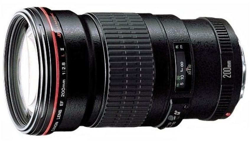 Canon EF 200 mm f/2.8L II USM Telephoto Prime Lens - Canon