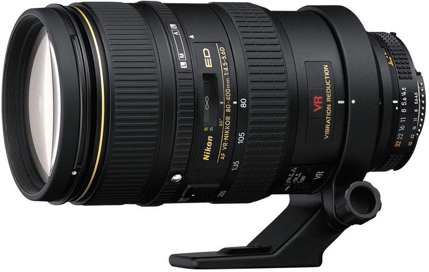 NIKON AF VR Zoom-Nikkor 80 - 400 mm f/4.5-5.6D ED (5.0x 