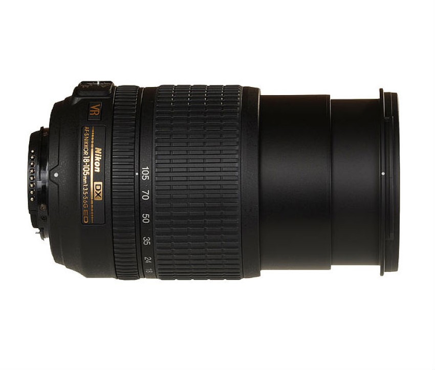 NIKON AF-S DX Nikkor 18 105 mm f/3.5-5.6G ED VR Telephoto Zoom Lens  NIKON