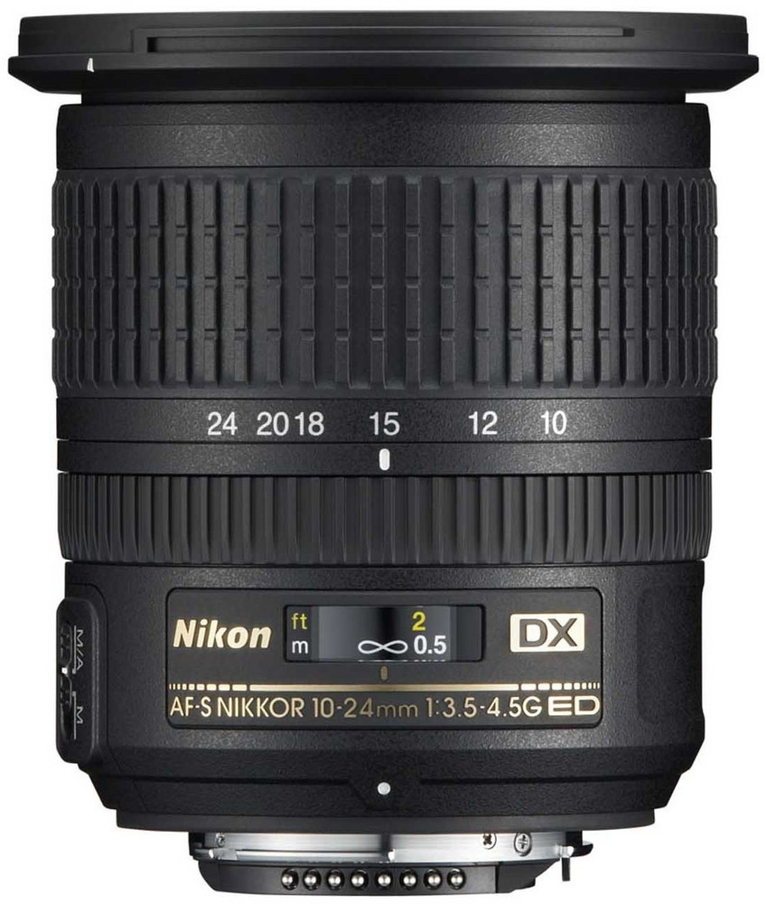 NIKON AF-S DX NIKKOR 10 - 24 mm f/3.5-4.5G ED Wide-angle Zoom Lens 