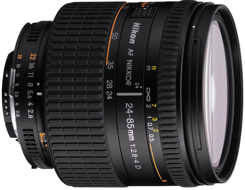 NIKON AF Zoom-Nikkor 24 - 85 mm f/2.8-4D IF Wide-angle Zoom Lens 