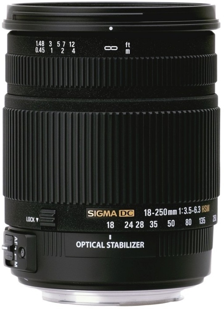 【日本製低価】SIGMA 18-250mm F3.5-6.3 DC MACRO OS キャノン レンズ(ズーム)