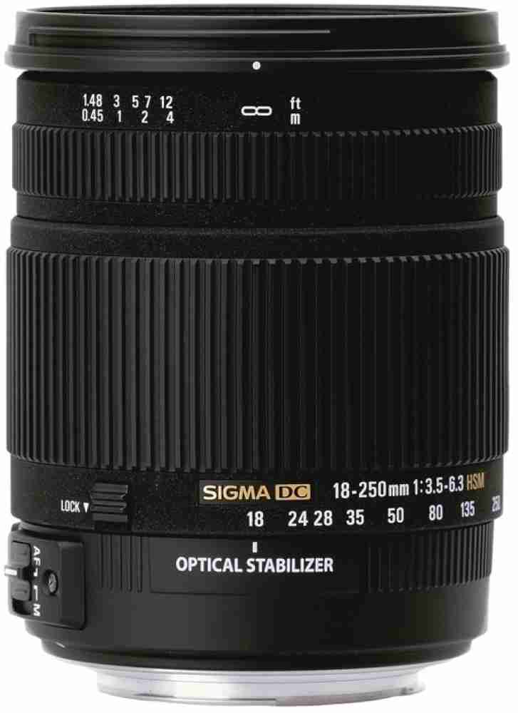SIGMA 18 - 250 mm F3.5-6.3 DC Macro OS HSM for Canon Digital SLR