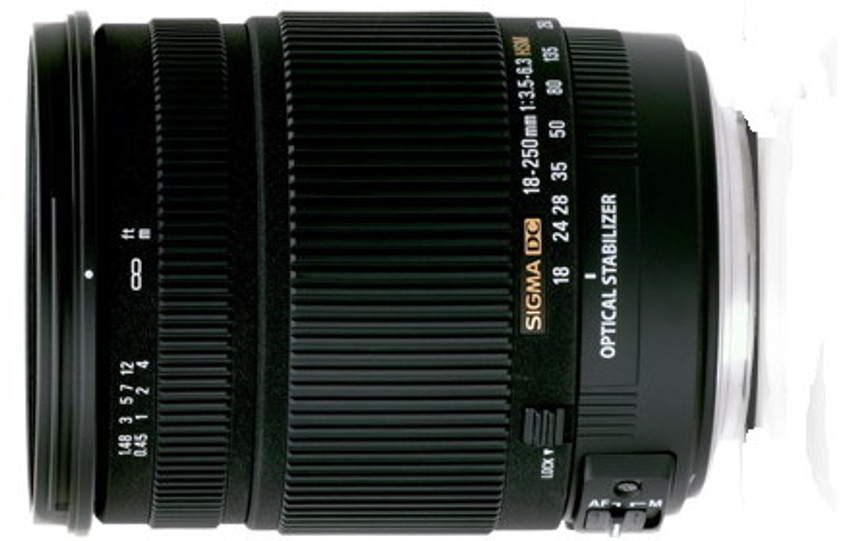SIGMA 18 - 250 mm F3.5-6.3 DC Macro OS HSM for Canon Digital SLR 