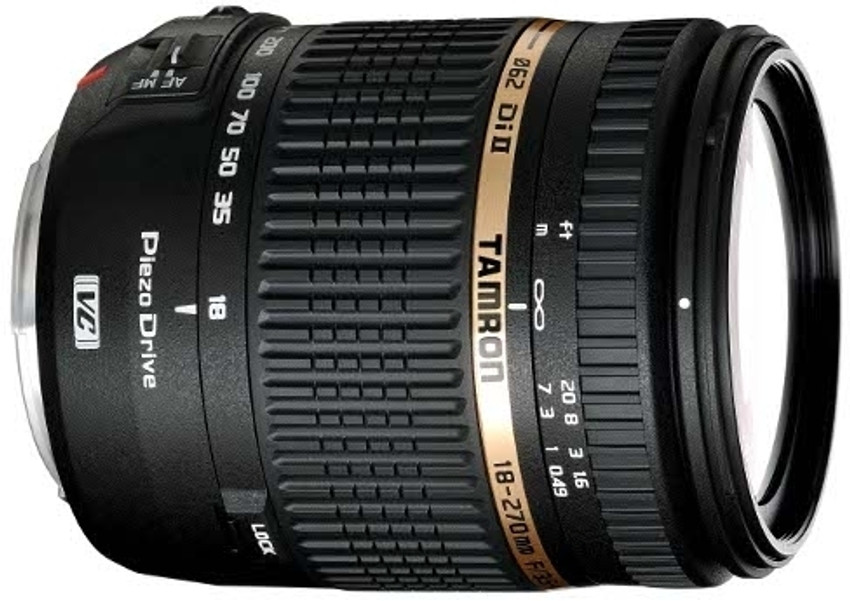 Tamron 18-270 mm F/3.5-6.3 Di II VC PZD Telephoto Zoom Lens