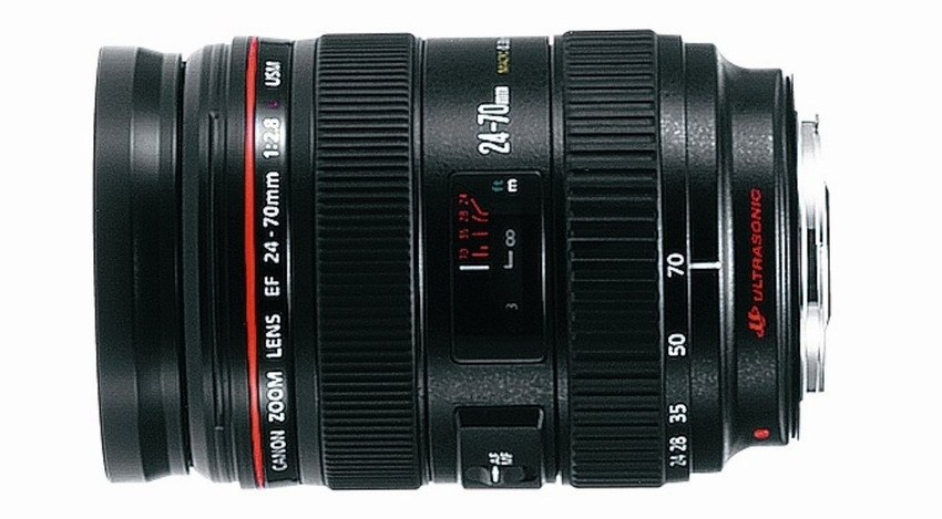 Canon EF 24 - 70 mm f/2.8L USM Standard Zoom Lens - Canon 