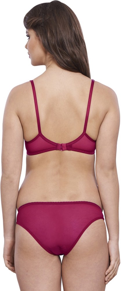 Buy Heka Seamless Bikini Rib Bra & Panty Set Online at Best Prices in India  - JioMart.