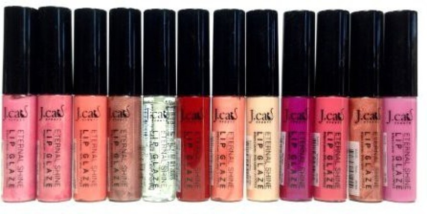 J.cat Beauty Eternal Shine Lip Gloss Set - Set of 36 Shades with