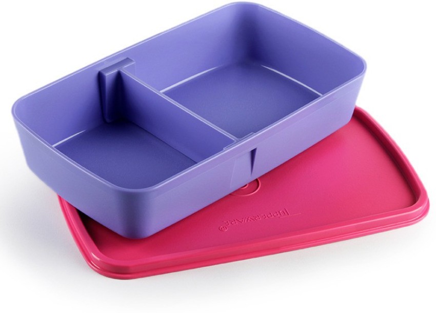 NEW Tupperware Lunch Set 750ml Bottle Lunch Box Snack Containers Purple or  Blue