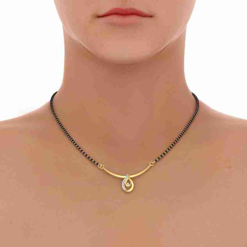 Bluestone gold mangalsutra outlet