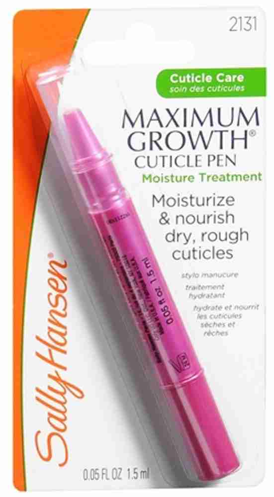 Sally hansen maximum growth cuticle nail moisture treatment deals pen