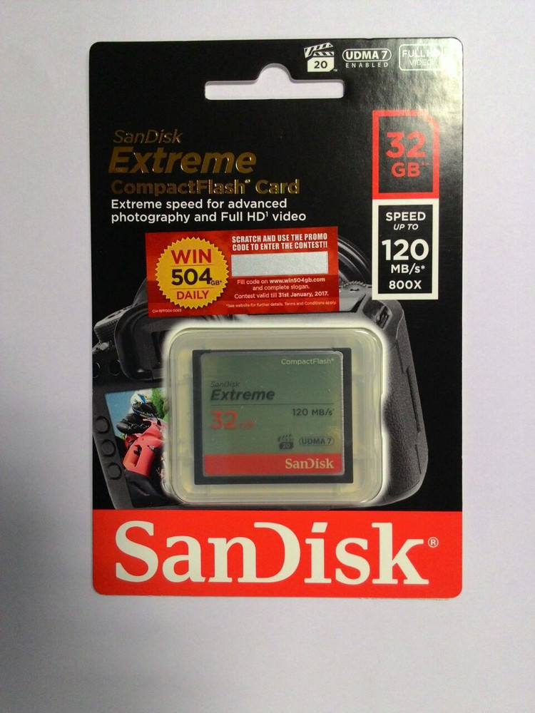 Sandisk extreme sales cf 32gb