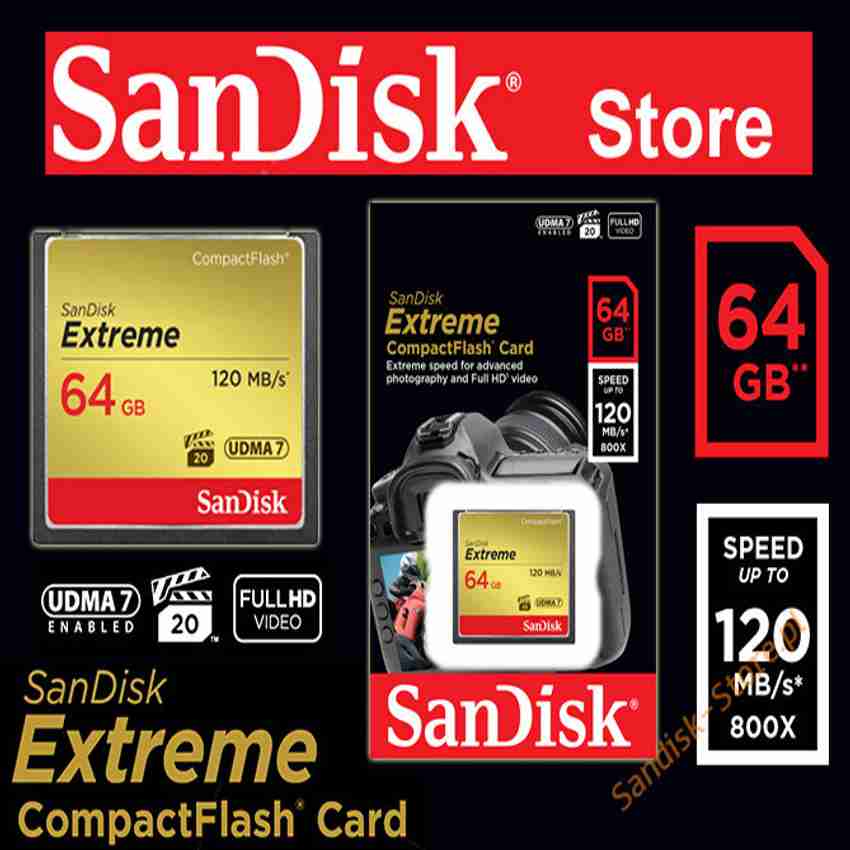 Sandisk 64gb cf card hot sale
