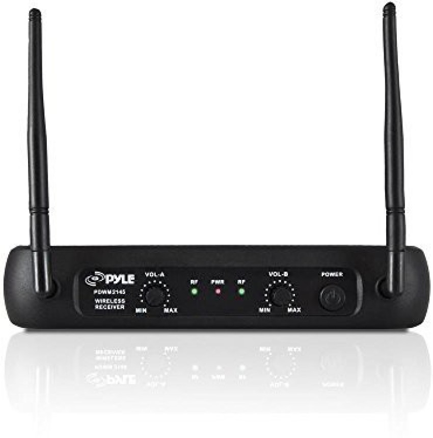 PYLE PDWM2145 VHF Wireless Microphone System 2 Headset Lavalier