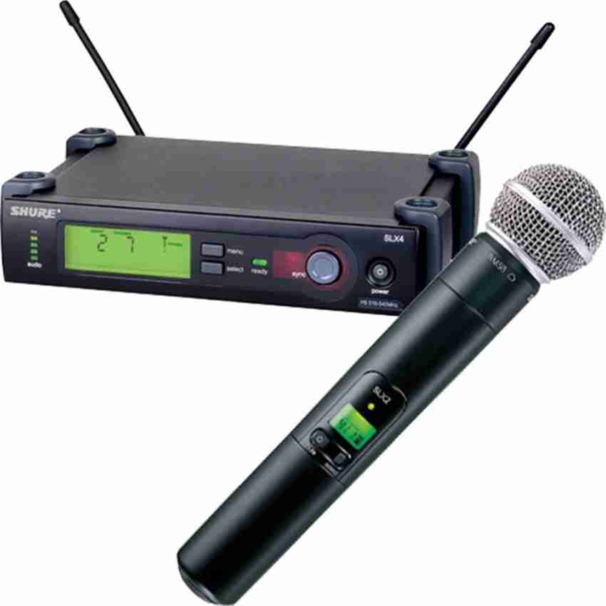 Shure SLX24 SM58 Hand Chordless Microphone Shure Flipkart