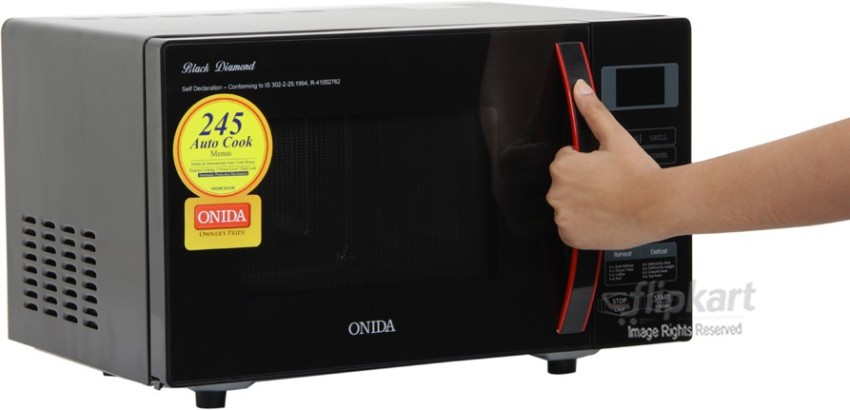 onida black diamond microwave