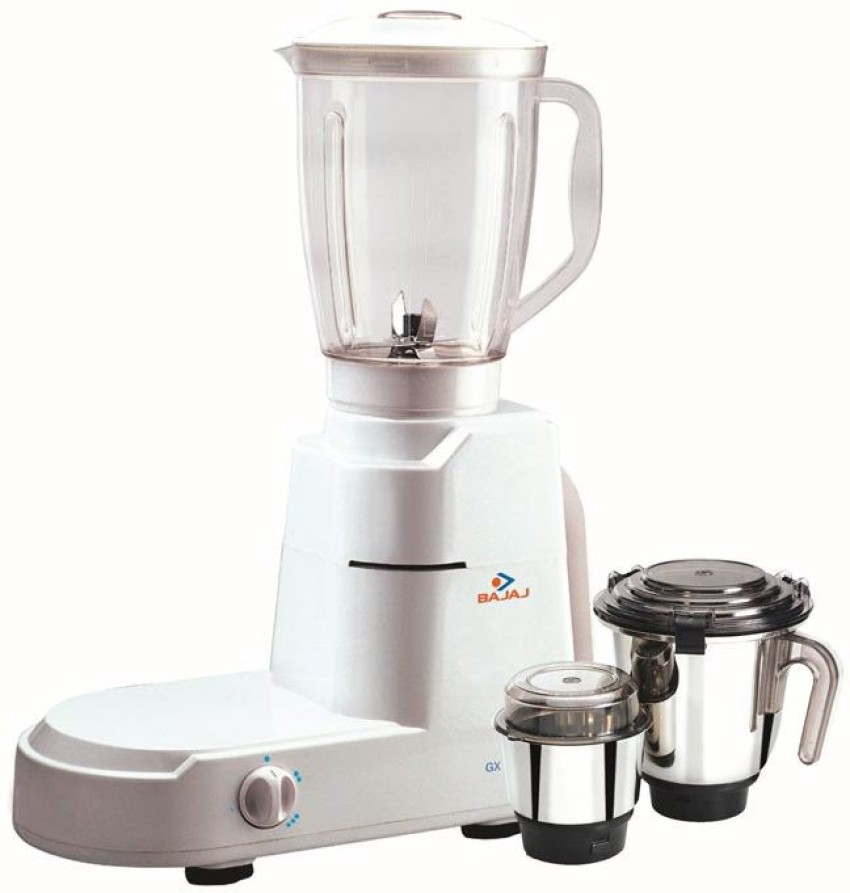 BAJAJ GS 500 W Mixer Grinder Price in India Buy BAJAJ GS 500 W Mixer Grinder Online at Flipkart