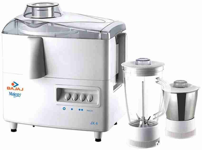BAJAJ JX 4 450 W Juicer Mixer Grinder Price in India Buy BAJAJ JX 4 450 W Juicer Mixer Grinder Online at Flipkart