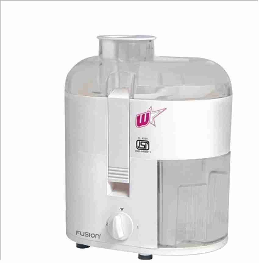 Worldstar Fusion Crush 450 W Juicer 1 Jar White Price in India Buy Worldstar Fusion Crush 450 W Juicer 1 Jar White Online at Flipkart
