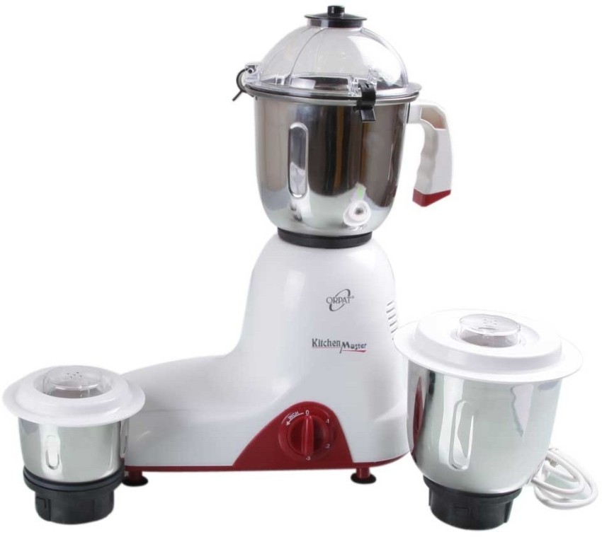 Orpat Compact Design With Elegant Look 3 Speed Kitchen Master Mixer Grinder