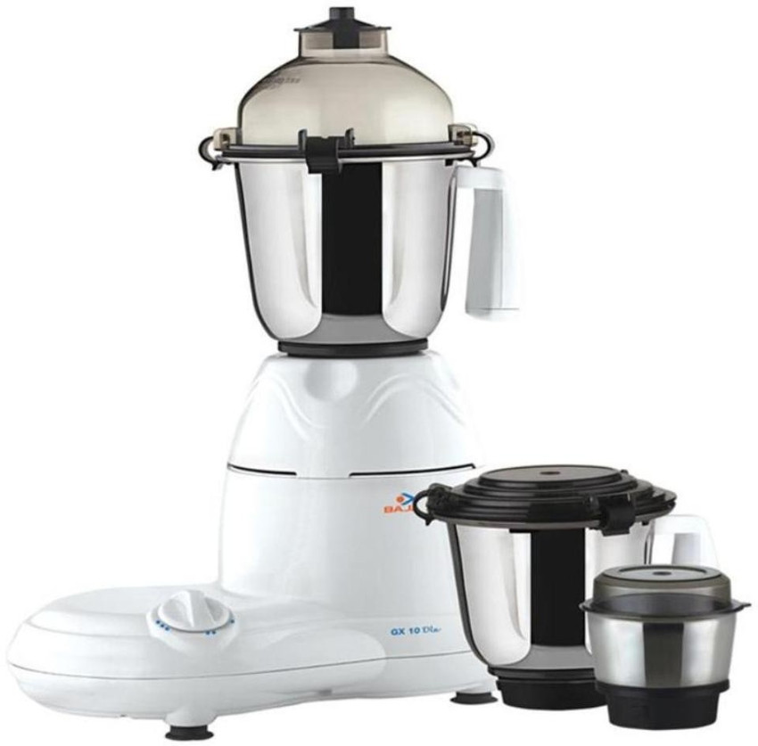 BAJAJ 600 W Mixer Grinder Price in India Buy BAJAJ 600 W Mixer Grinder Online at Flipkart