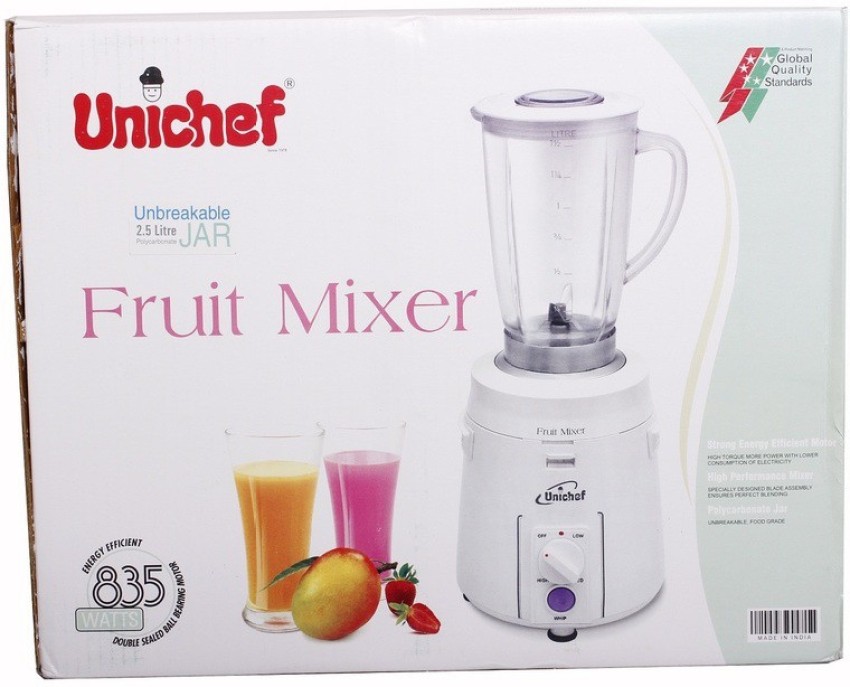 Unichef Mixer Plus Fruit Mixer Plus 835 W Juicer Mixer Grinder (1