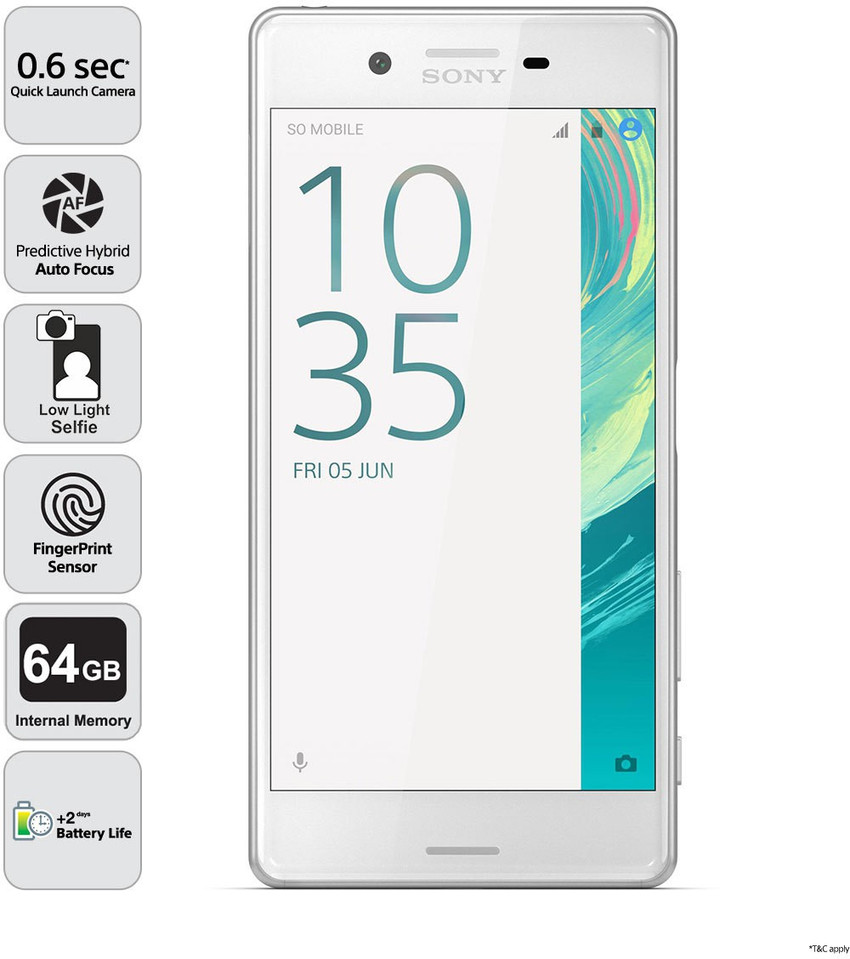 SONY Xperia X Dual Sim ( 64 GB Storage, 3 GB RAM ) Online at SONY Xperia X Dual Sim ( 64 GB Storage, 3 GB RAM ) Online at