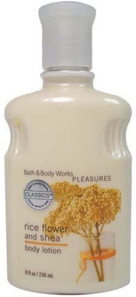 Bath body works RICE FLOWER AND SHEA Body Lotion buy