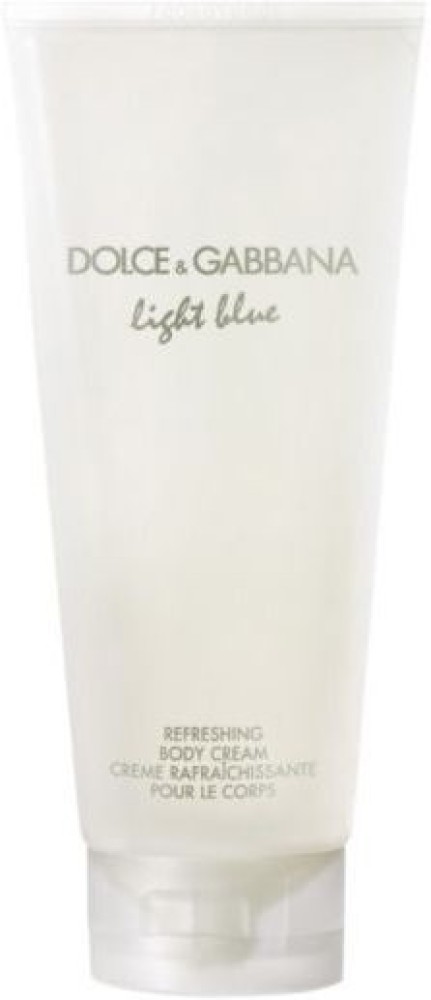 Dolce & gabbana 2024 light blue body cream