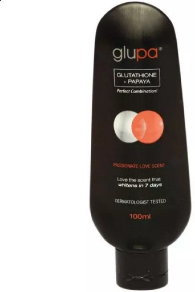 glupa Glutathione And Papaya Skin Whitening Lotion With Shea