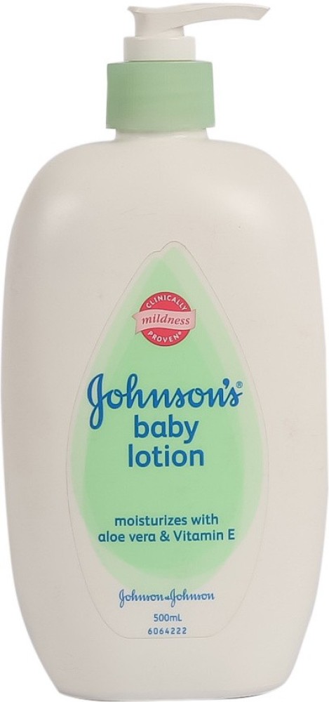 Johnson's baby lotion aloe vera sale and vitamin e