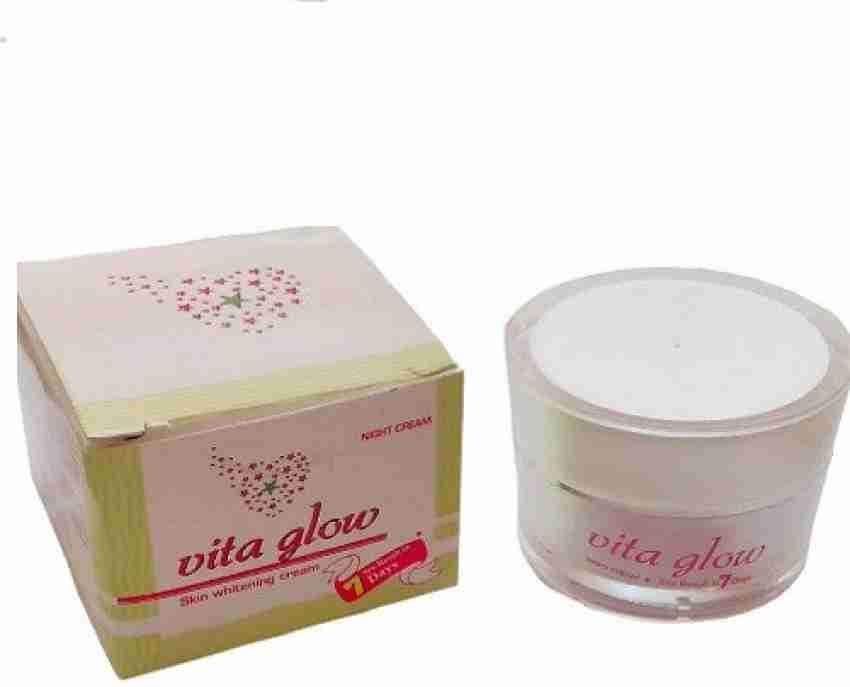 vita glow Skin Whitening Fairness Night Cream Made In TIBET