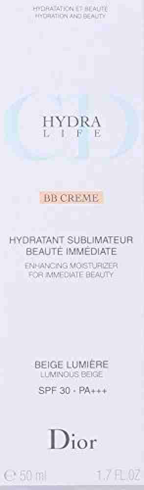 Christian Dior Hydra Life BB Creme Enhancing Moisturizer SPF 30