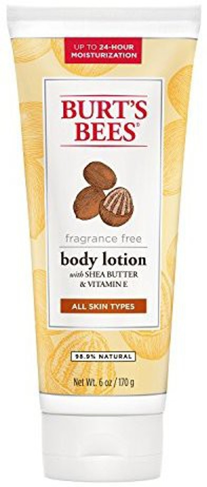 Burt's Bees Shea Butter and Vitamin E Body Lotion - Fragrance Free